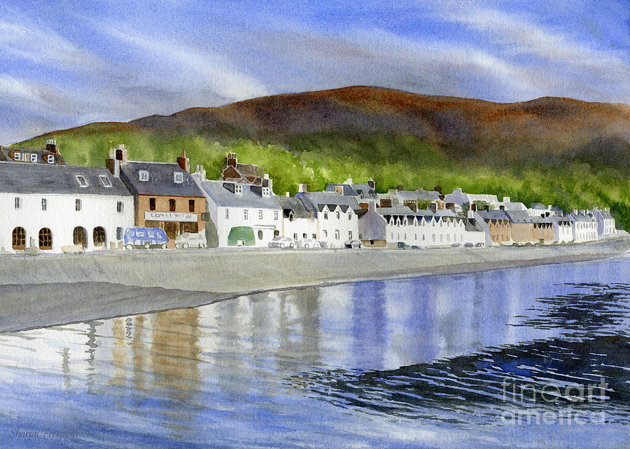 Ullapool Scotland by the Sea Painting by Sharon Freeman