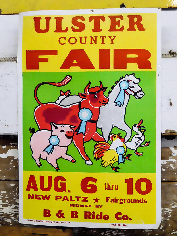 Ulster county fair 1 Painting by Jeelan Clark
