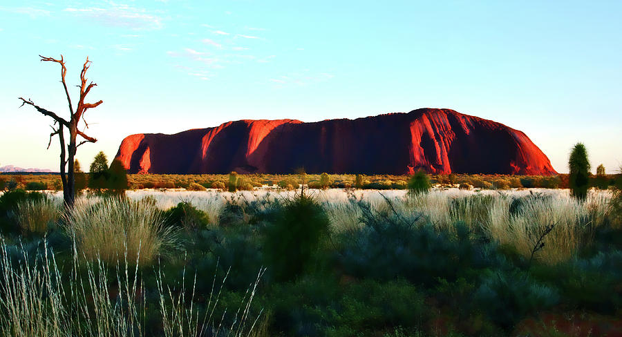 Uluru at Dawn by Lexa Harpell Uluru at Dawn by Lexa Harpell