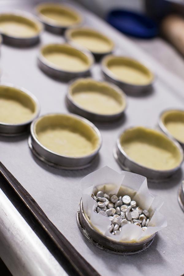 Unbaked Tartlet Bases Photograph by Carine Lutt