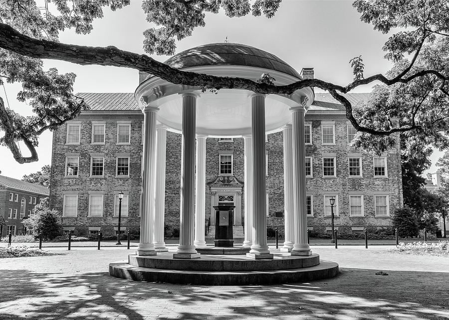 Architecture Photograph - UNC Old Well and South Building - #2 by Stephen Stookey