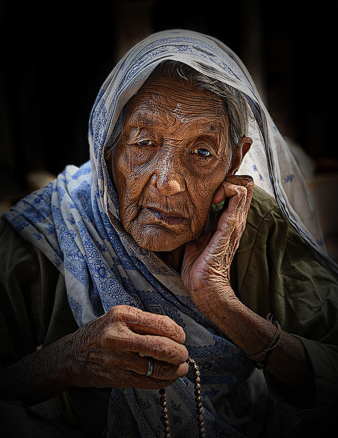 Portrait Photograph - Uncertainity by Shaibal Nandi