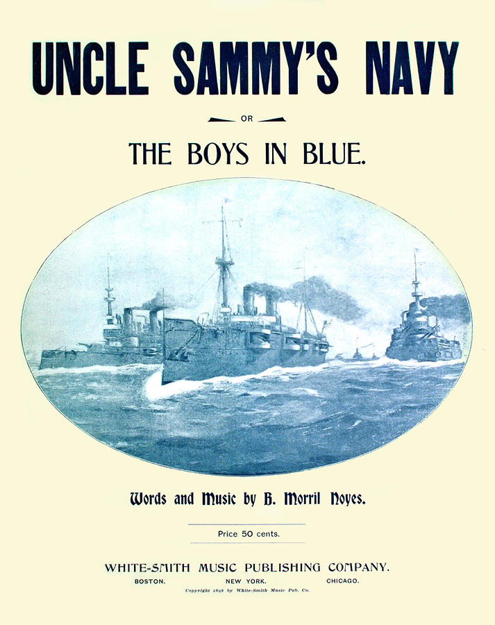 Uncle Sammys Navy Painting by Unknown