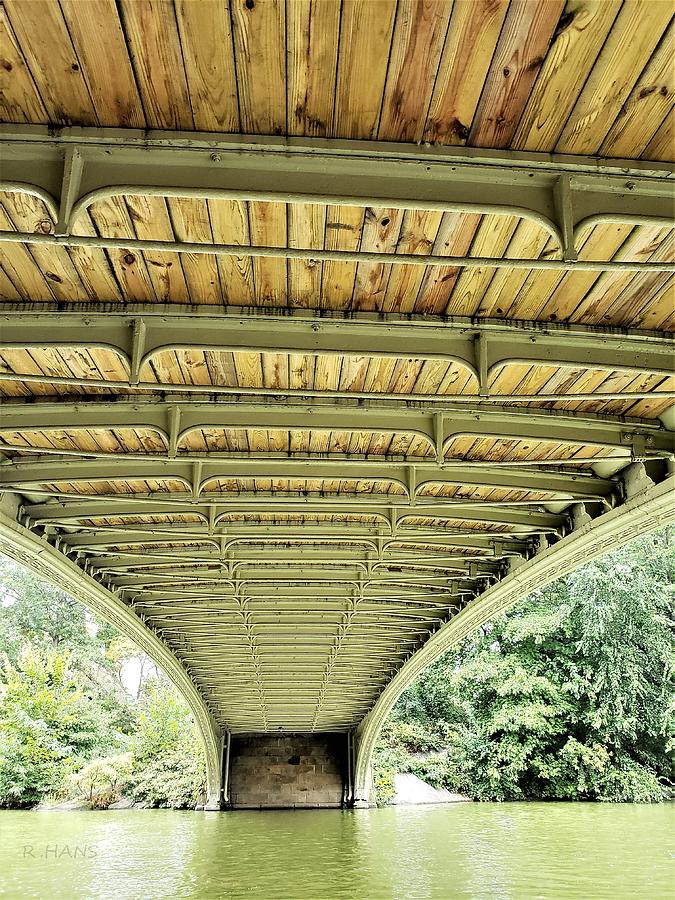 Under Bow Bridge Photograph by Rob Hans