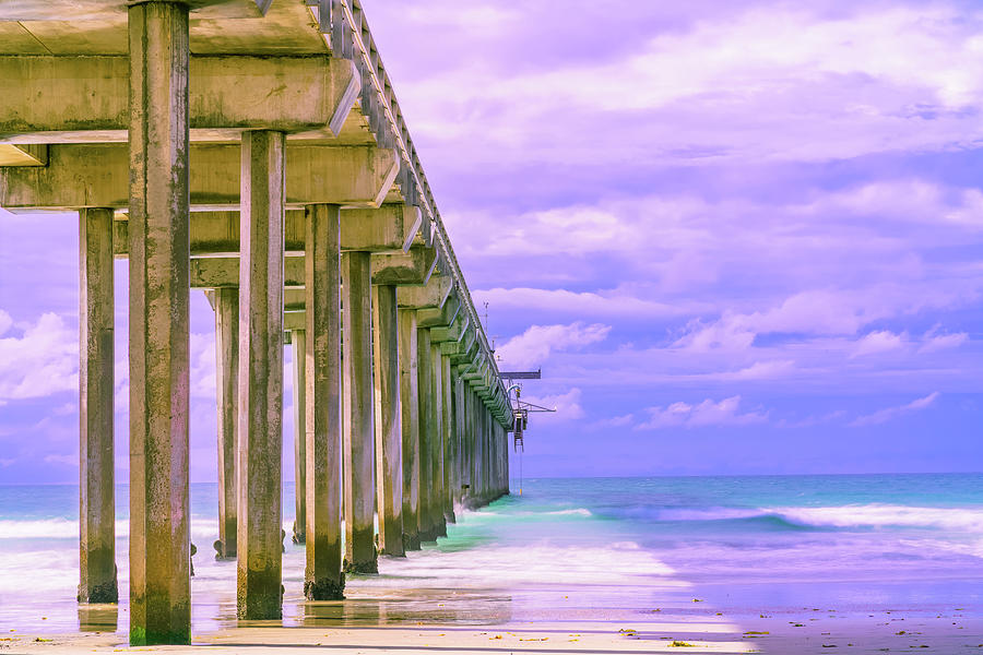 Scripps Pier In San Diego By Mcclean Photography Photograph