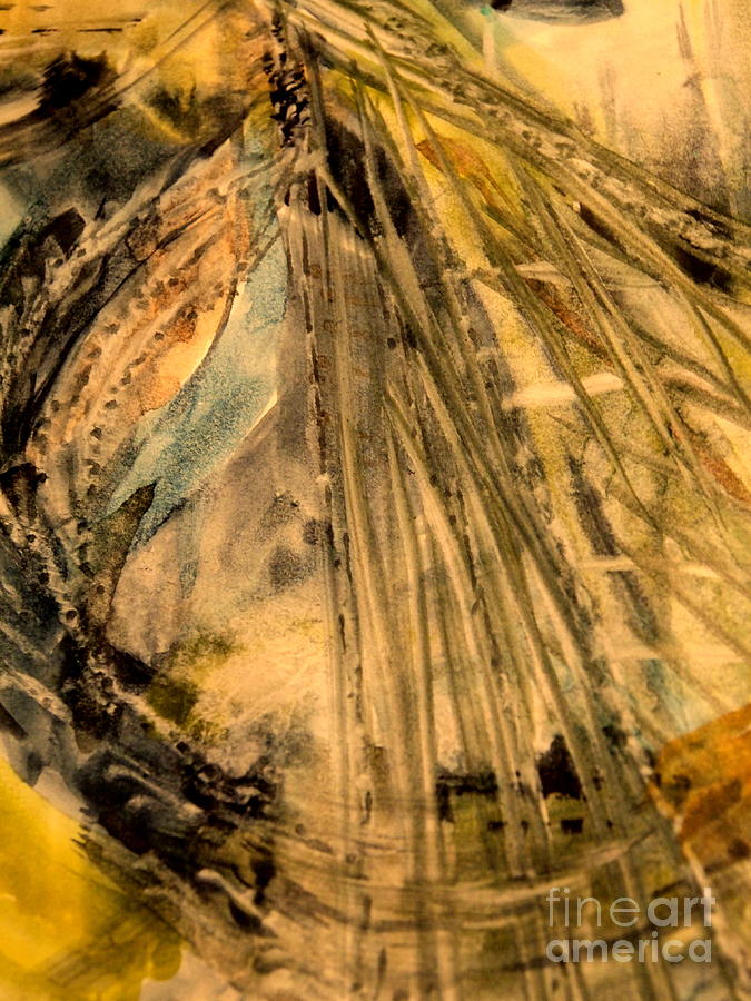Under Glass Painting by Nancy Kane Chapman