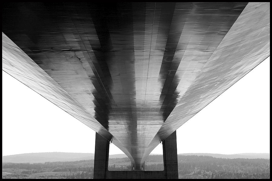Under The Bridge Photograph by Bror Johansson