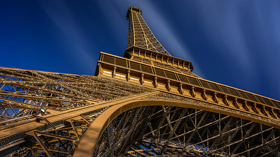 Architecture Photograph - Under The Eiffel Tower by Robbert Ladan