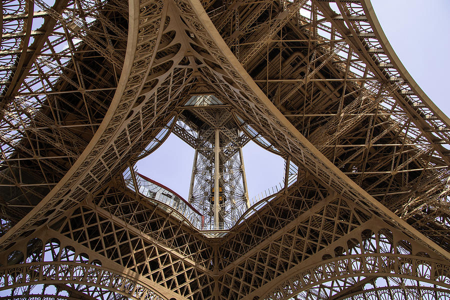 Under The Eiffel Tower Photograph by Rocco Silvestri