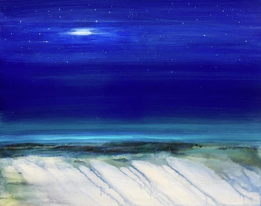 Under The Moonlight Painting By Natalie Singer