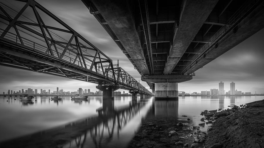 Under The Rails Photograph by Yoshihiko Wada