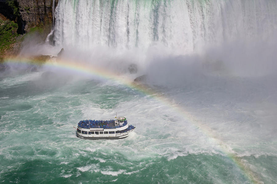 Waterfall Photograph - Under The Rainbow by Teresa Mucha
