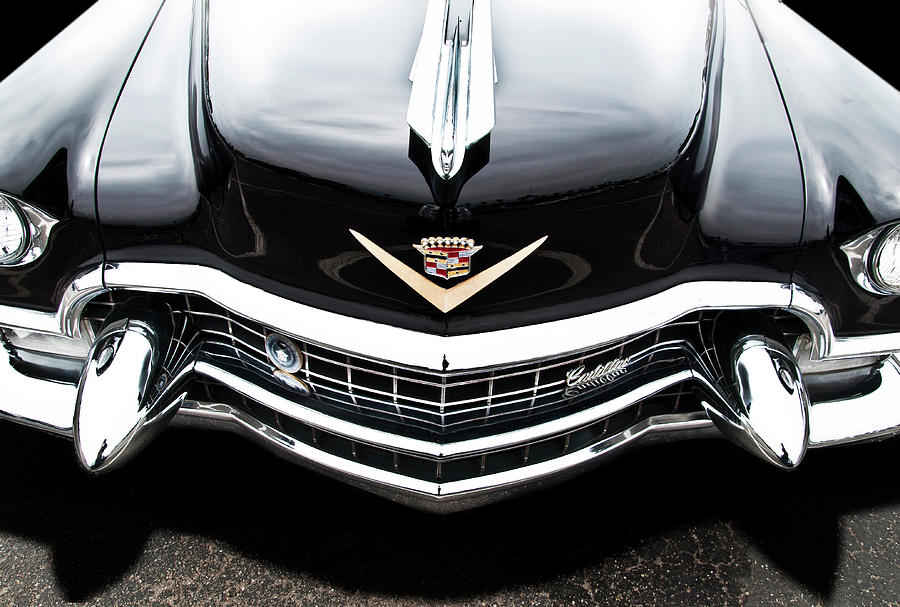 Classic Cadillac Chrome Grill Photograph by Larry Butterworth