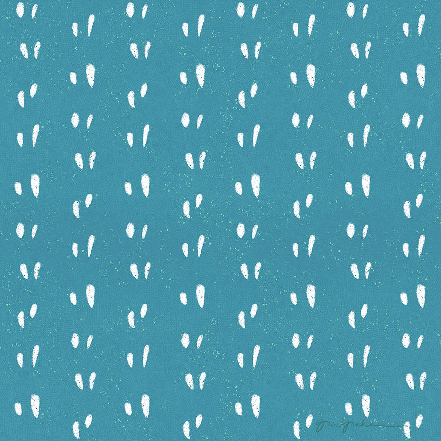Pattern Drawing - Under The Sea Pattern IIia by Gia Graham