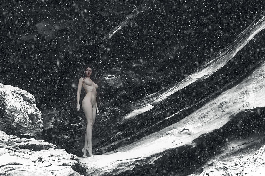 Surrealism Photograph - Under The Snow Storm (part 3) by Paolo Lazzarotti