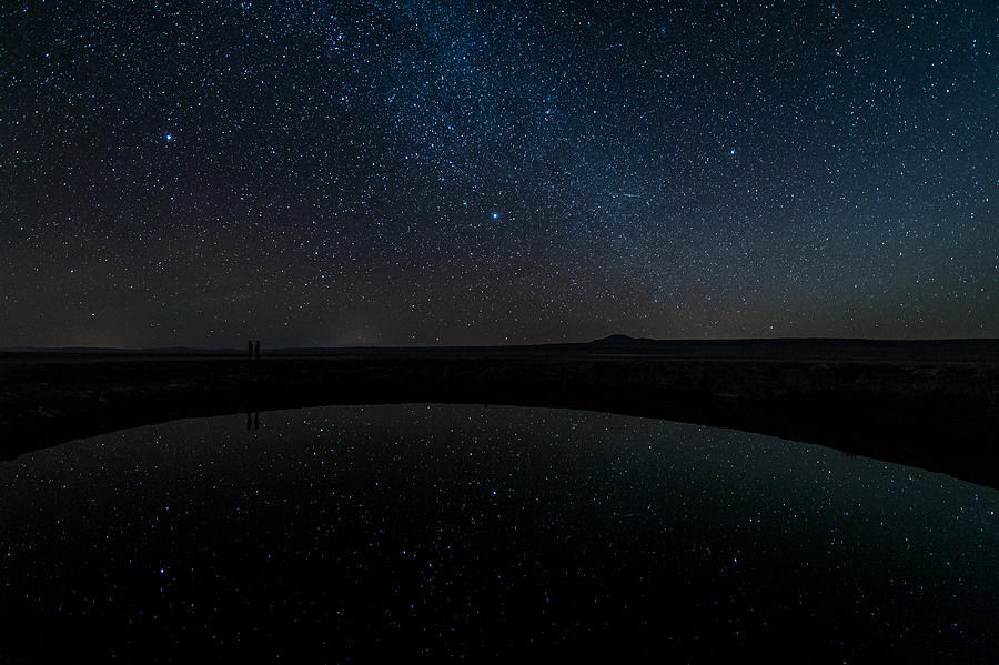 Under The Starry Sky Photograph by Koji Morishige