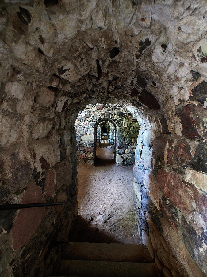 Under The Walls Of Suomenlinna Photograph