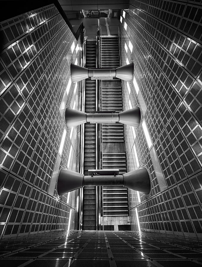 City Photograph - Underground In Motion by Ercan Sahin