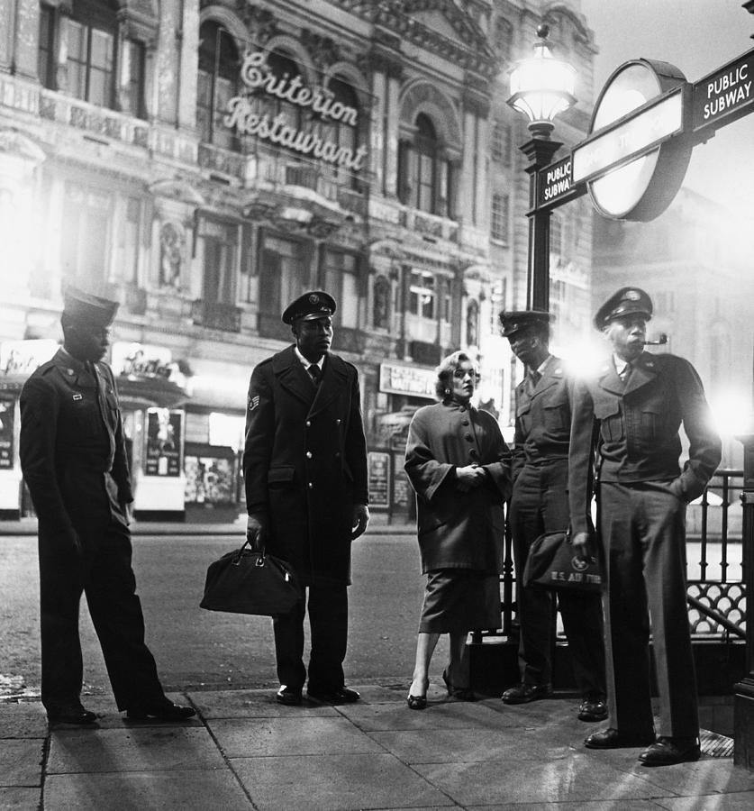 Underground Station Entrance In London Photograph by Keystone-france