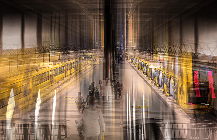 Berlin Photograph - Underground Station unter Den Linden Berlin by Stephan Rckert
