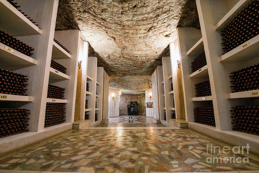 Underground winery cellars Photograph by CosminConstantin Sava Fine Art America