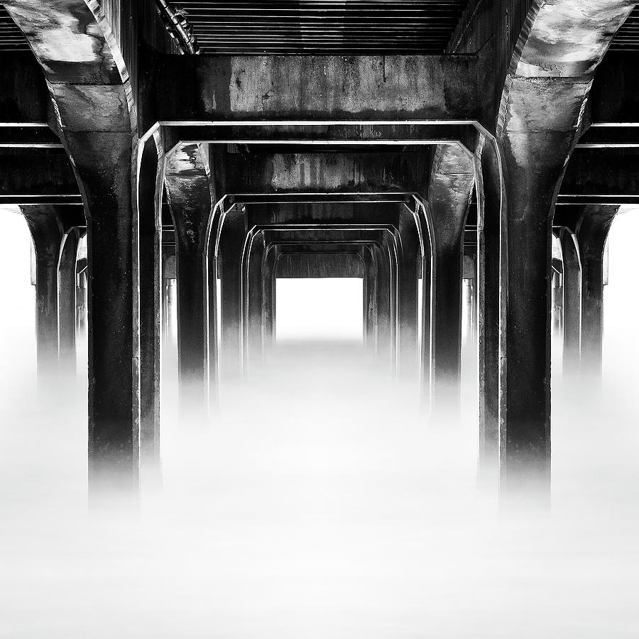 Black And White Photograph - Underneath by Rob Cherry