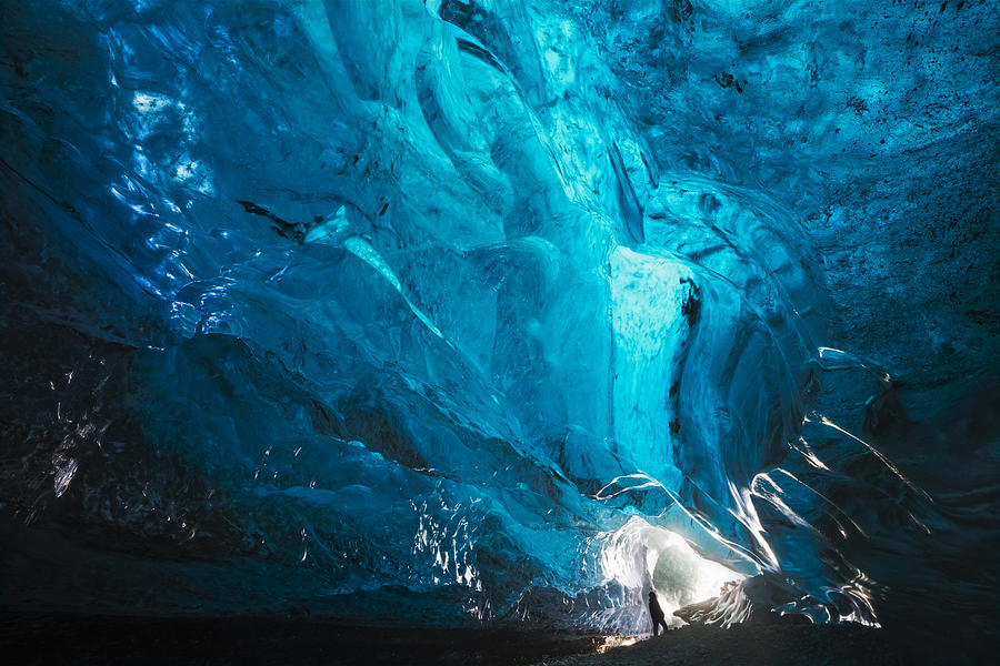 Underneath The Glacier Photograph by Karsten Wrobel