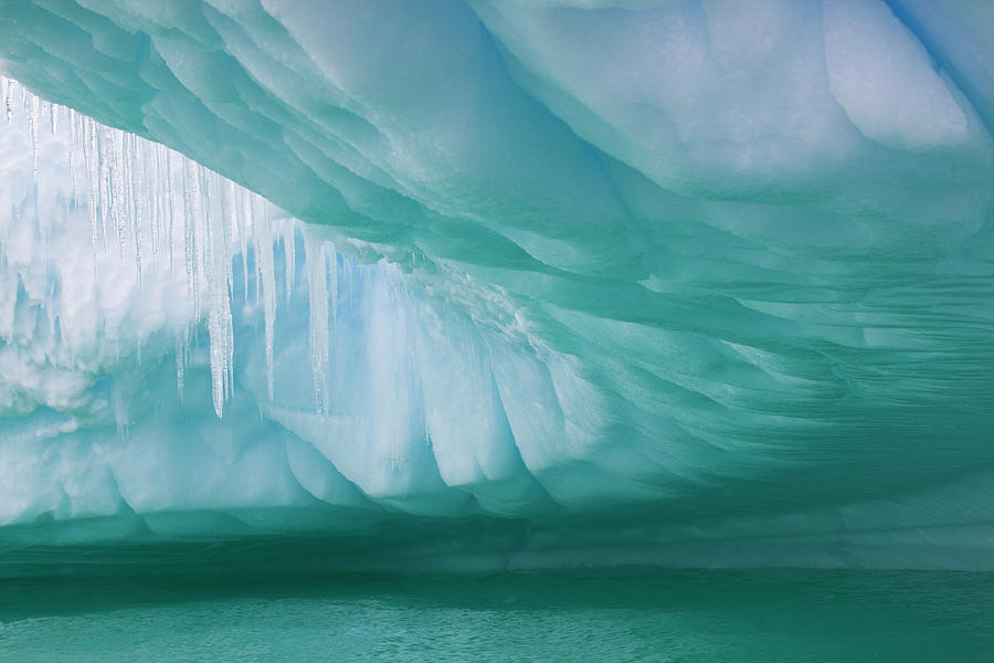 Underside View Of Iceberg Photograph by Darrell Gulin