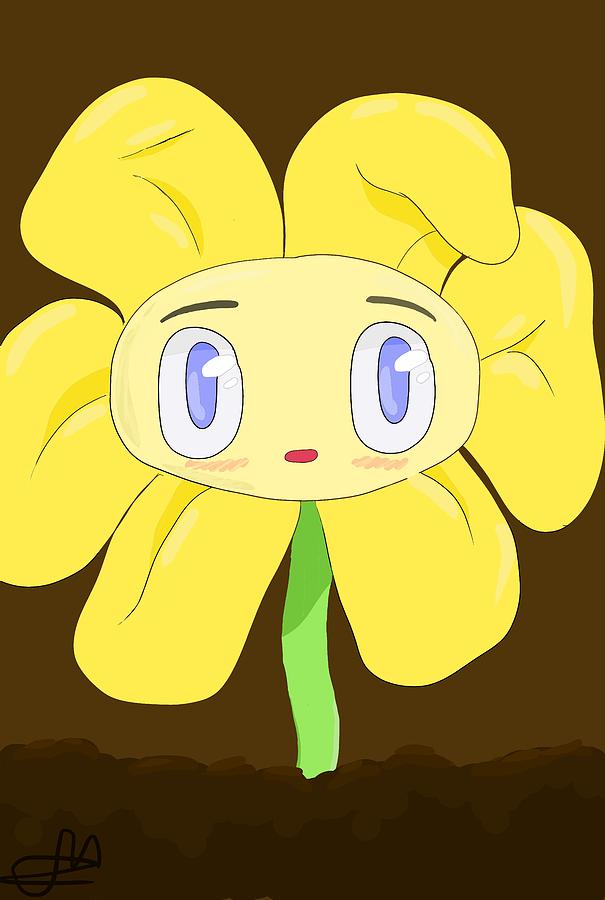 Flowey - undertale fan Art (39529434) - fanpop