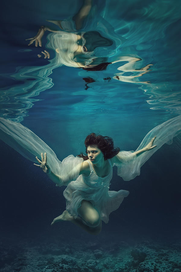 Underwater Angel Photograph by Dmitry Laudin - Fine Art America