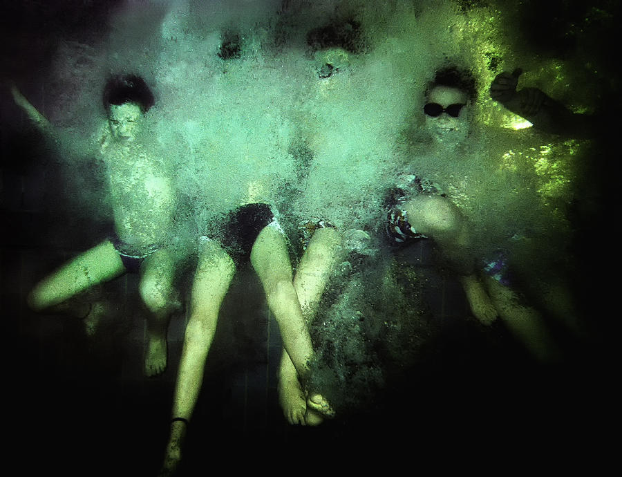 Goggle Photograph - Underwater Fun ... by Yvette Depaepe