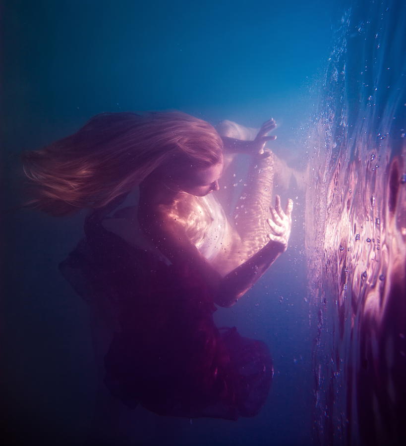 Moscow Photograph - Underwater Magic by Dmitry Laudin