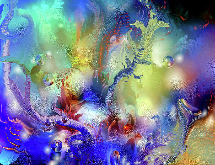 Underwater Rainbow Digital Art by Natalia Rudzina - Fine Art America
