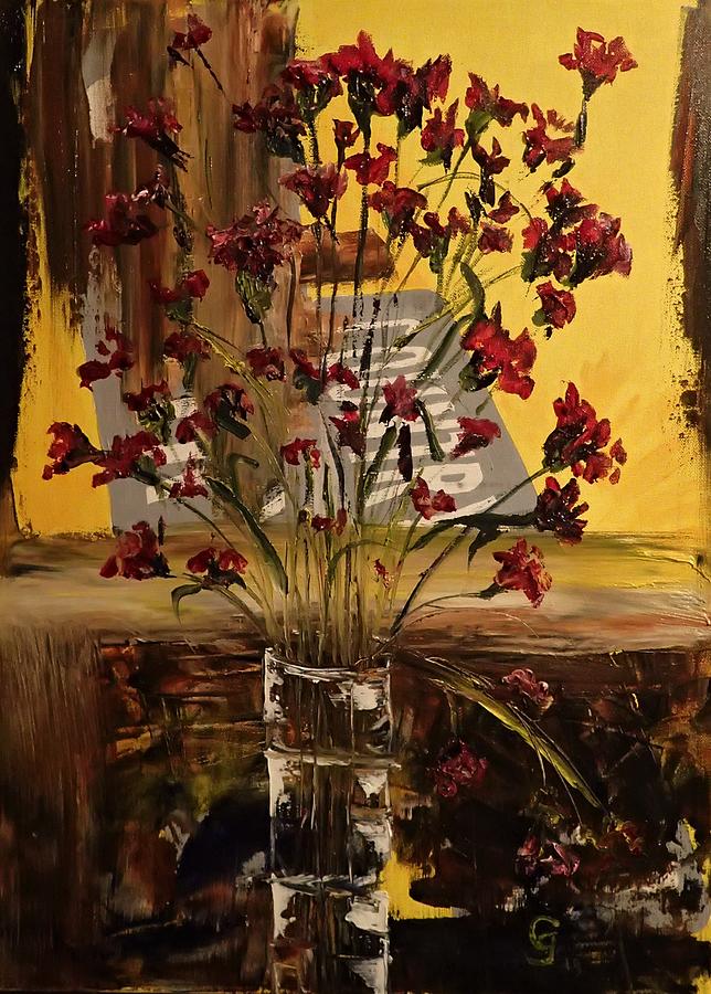 Unexpected Flowers           7 19 Painting by Cheryl Nancy Ann Gordon
