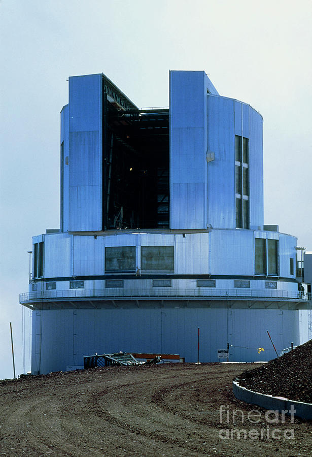 Unfinished Subaru Telescope On Mauna Kea Photograph by John Sanford/science Photo Library