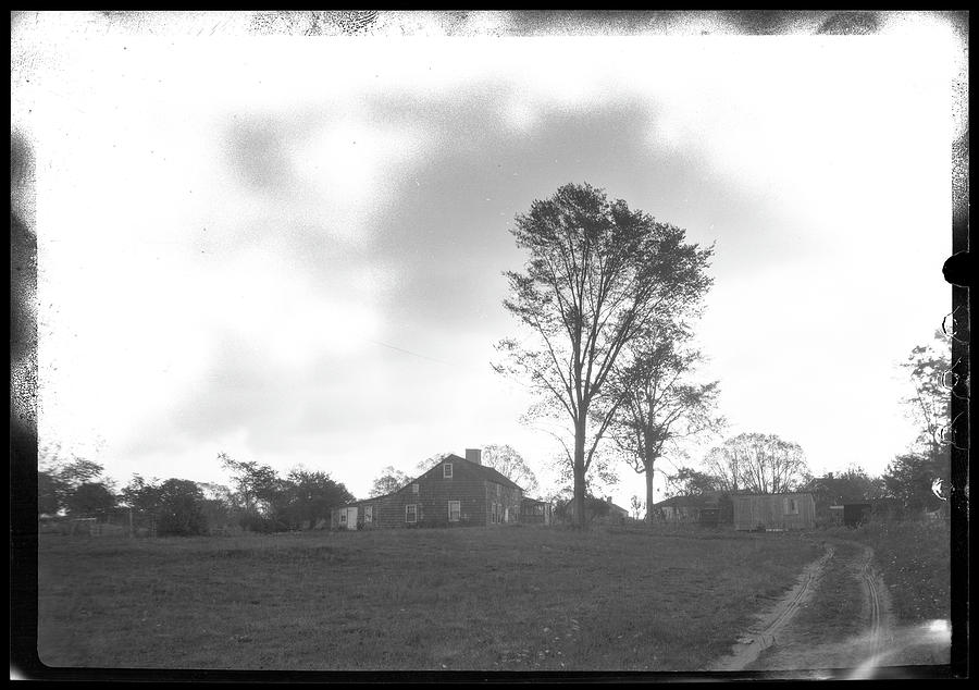 Unidentified Farmhouse And Outbuildings Photograph by The New York Historical Society