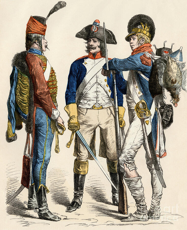 Uniforms Of French Soldiers During The Napoleonic Wars (1799-1815 ...