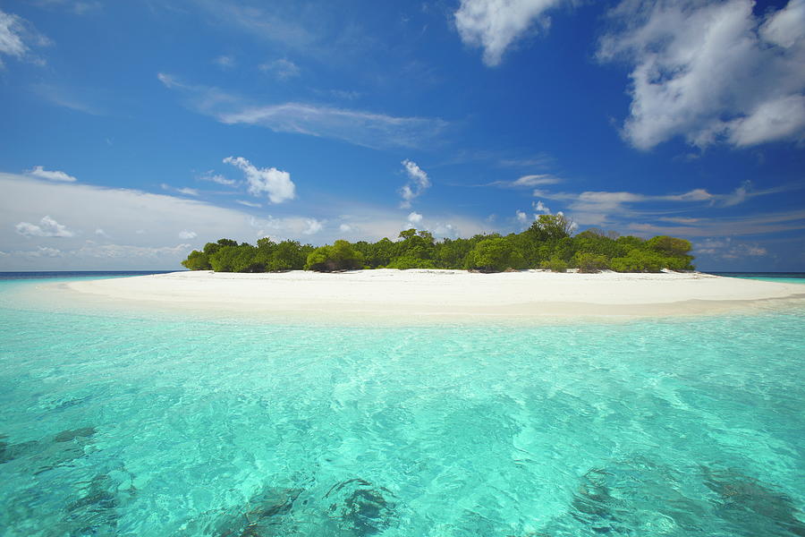 Uninhabited Island, Maldives, Indian by Sakis Papadopoulos / Robertharding