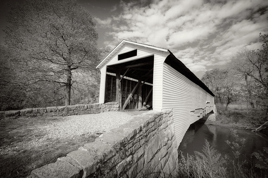 Union Covered Bridge Photograph by Michael Schlueter - Pixels