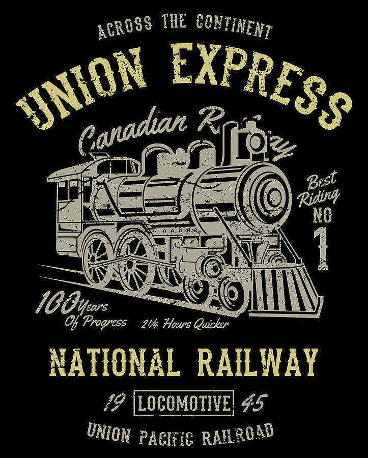 Union Express Digital Art by Long Shot