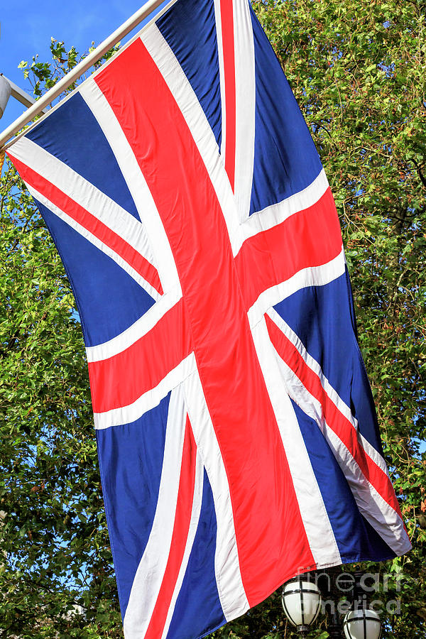 Union Jack on The Mall in London by John Rizzuto Union Jack on The Mall in London by John Rizzuto