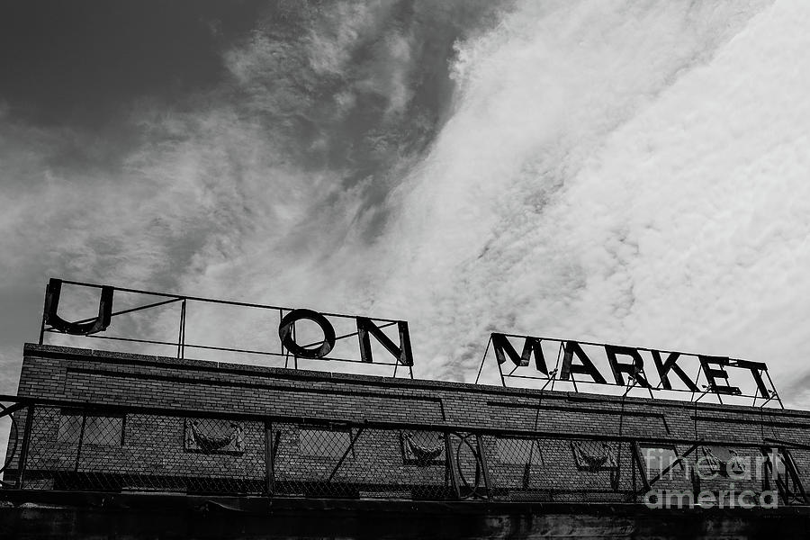 Union Market The Original Sign Washington DC Photograph by Edward Fielding