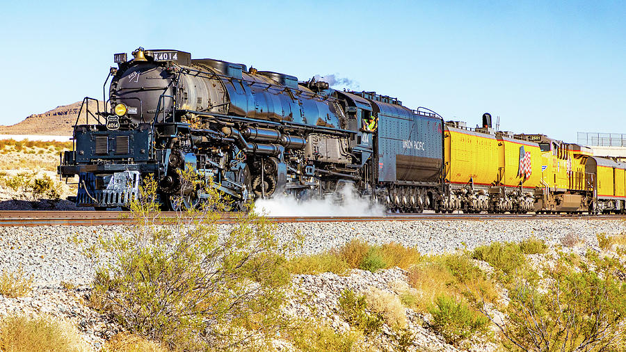 Union Pacific 4014  Photograph by James Marvin Phelps