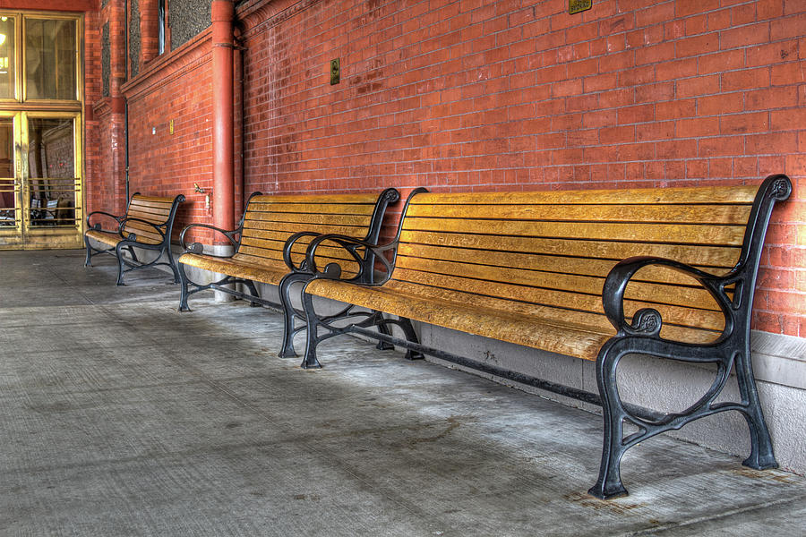 Union Station Bench by Jean Noren Union Station Bench by Jean Noren