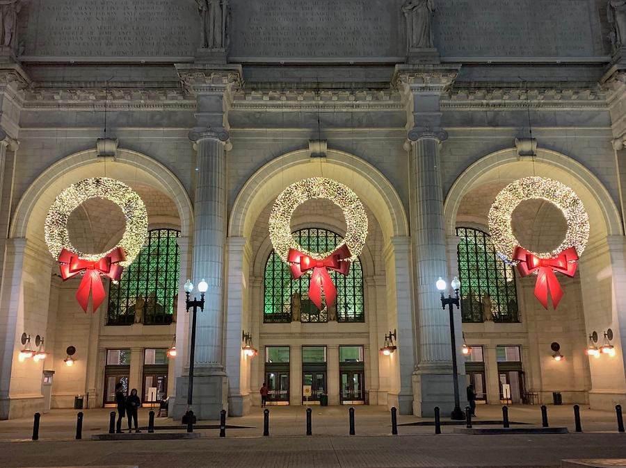 Union Station Holiday Photograph by Lora J Wilson