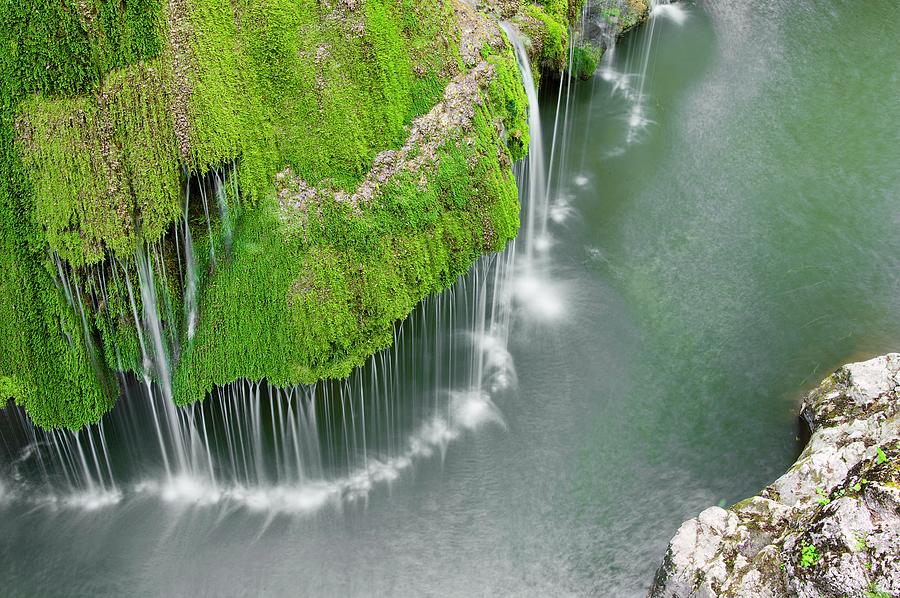 Unique Bigar Cascade Falls Photograph by Paul Biris