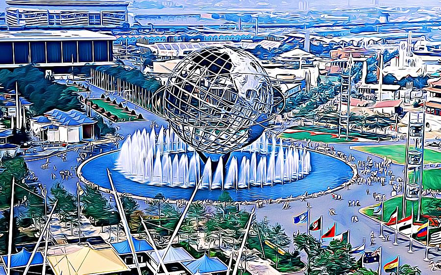 Unisphere Digital Art by William Butman - Fine Art America