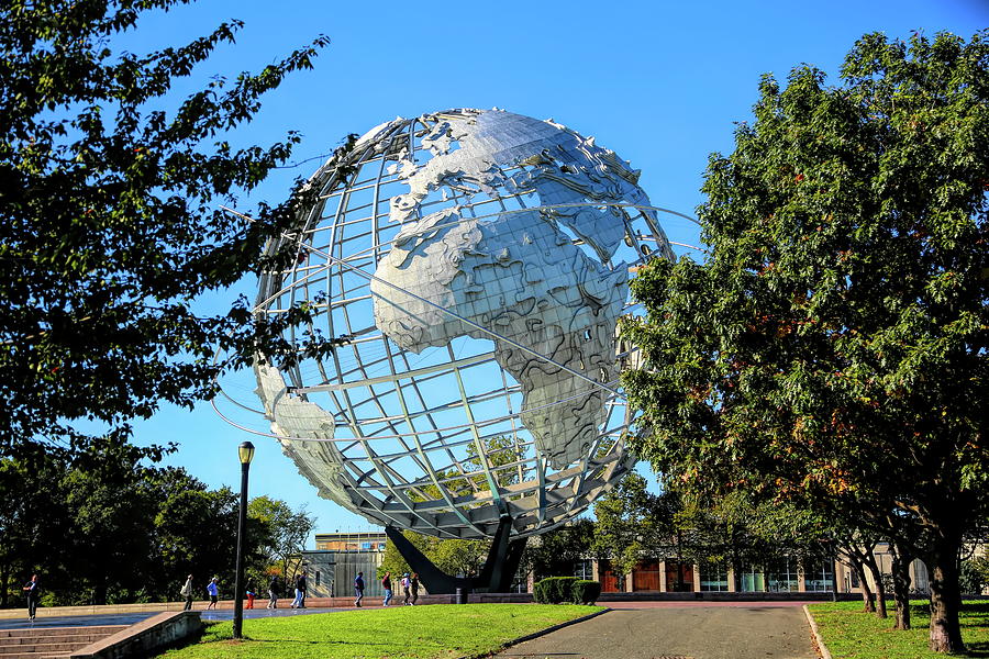 Unisphere Worlds Fair 1964 Today 2019 Photograph by Chuck Kuhn