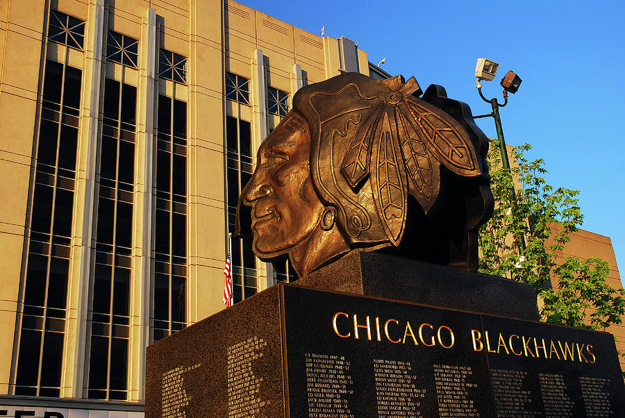 United Center Chicago Blackhawks Photograph by James Kirkikis