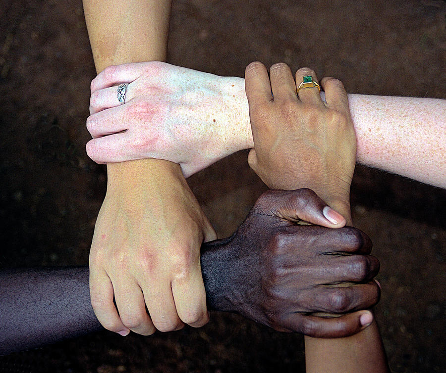 Arm Photograph - United Diversity by Benton Murphy Md